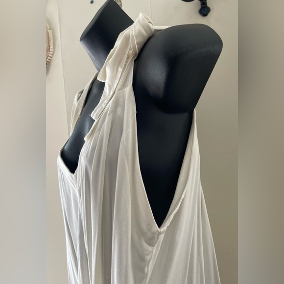 Orange Fashion Village Cream Oversized Strappy Romper - Picture 3 of 12